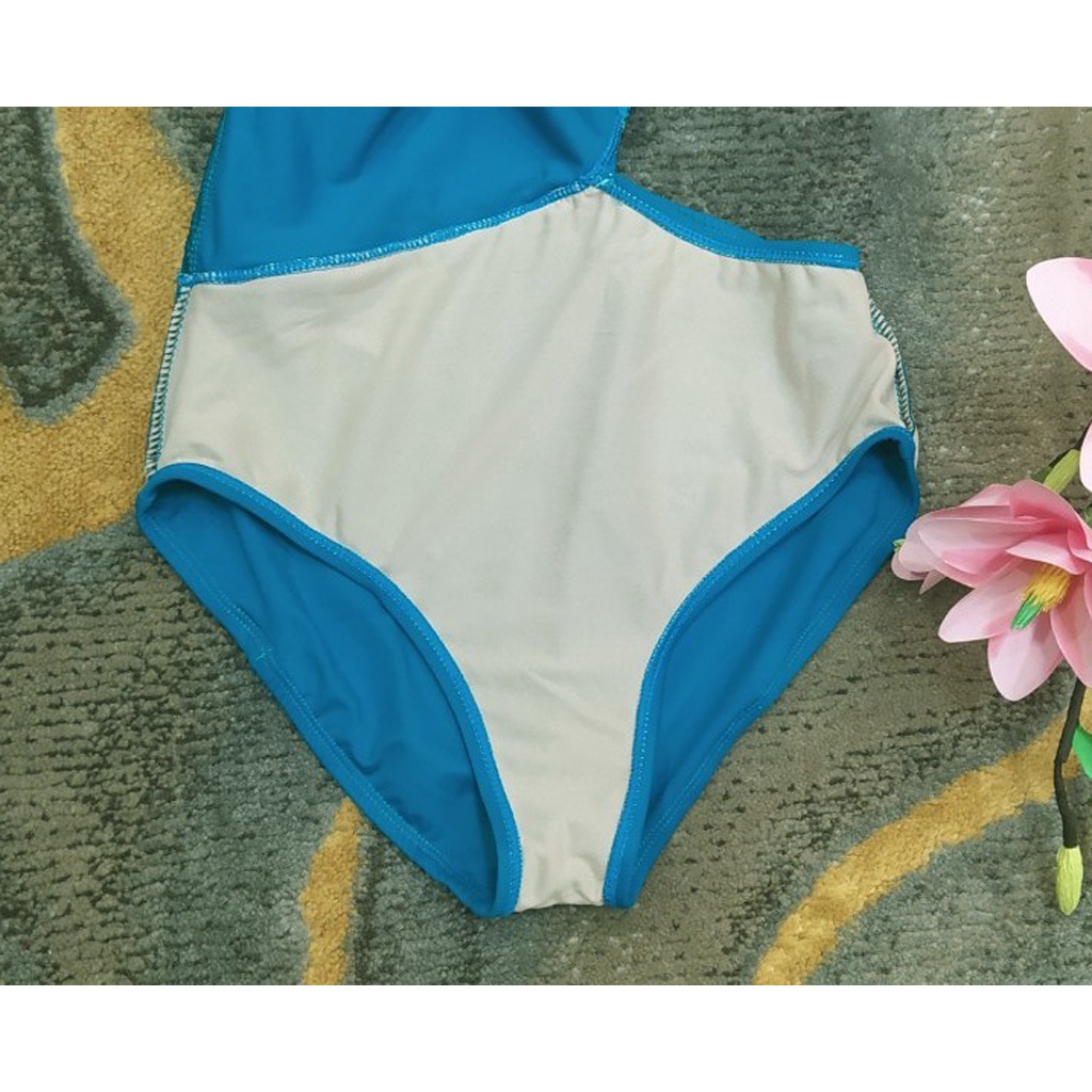 [Hình Thật] Bikini, đồ bơi nữ liền thân lệch vai duyên dáng BK-554i