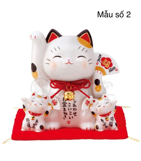 Nhận order Mèo phong thuỷ Nhật Maneki Neko