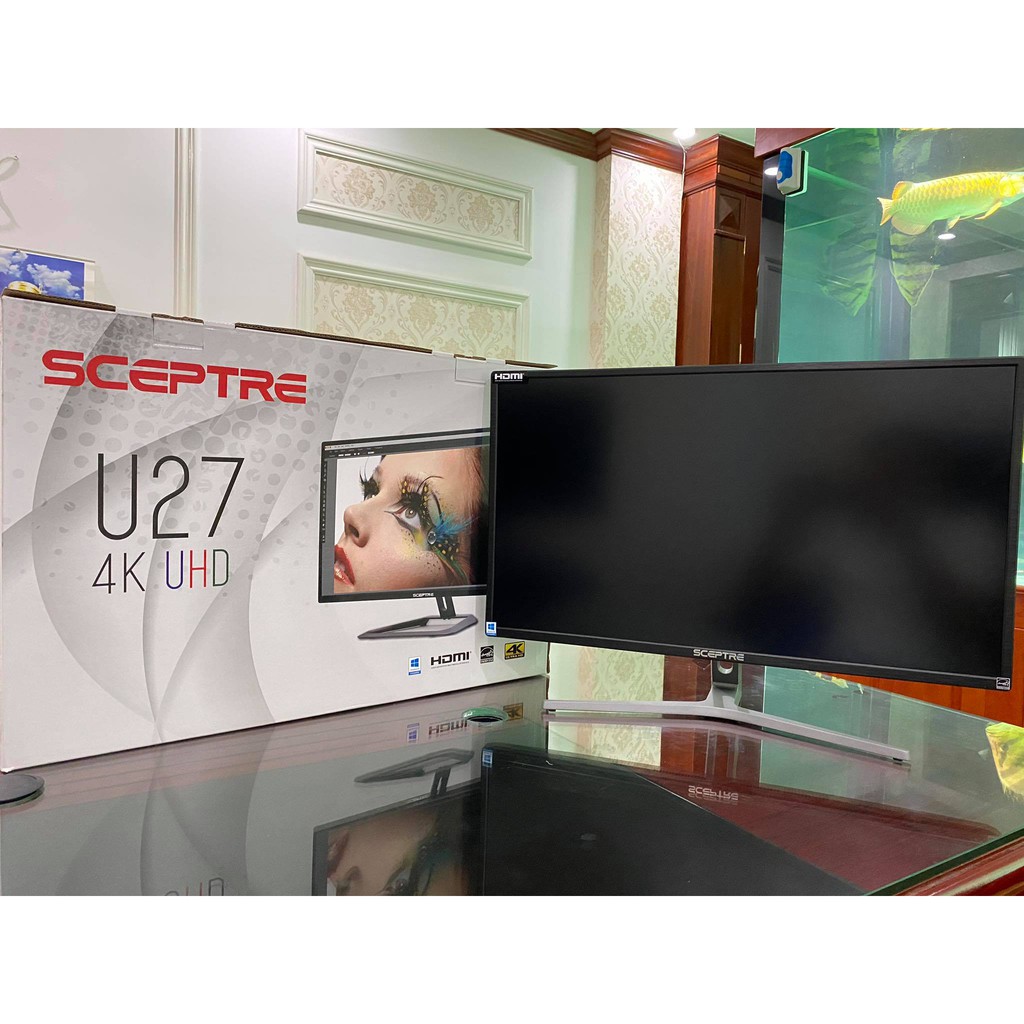 Màn Hình SCEPTRE U275W-4000R - 4K - IPS Mới Full Box