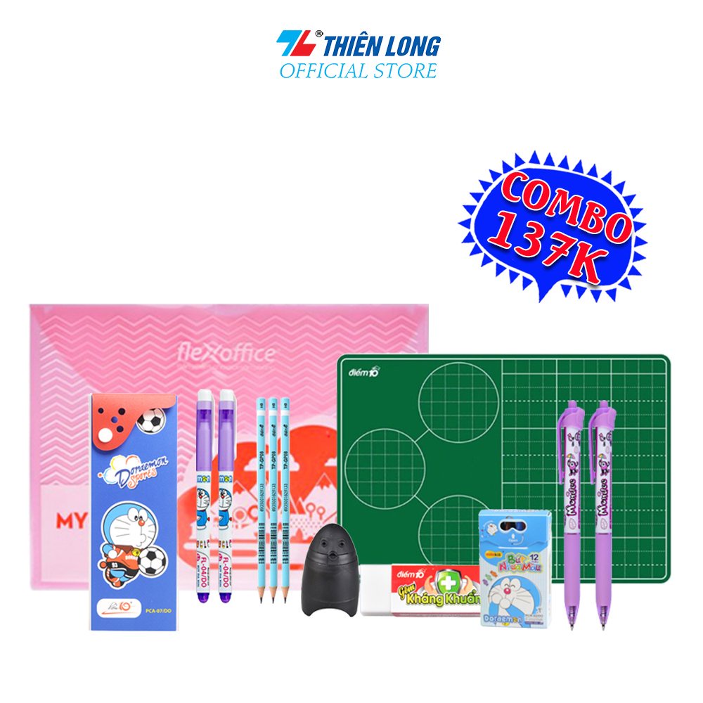 Bộ quà tặng dụng cụ học tập cho bé Điểm 10