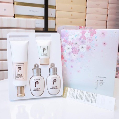 Set kem chống nắng dưỡng trắng da Whoo Radiant White Tone Up Sunscreen (whoo trắng) ( The history of Whoo) | BigBuy360 - bigbuy360.vn