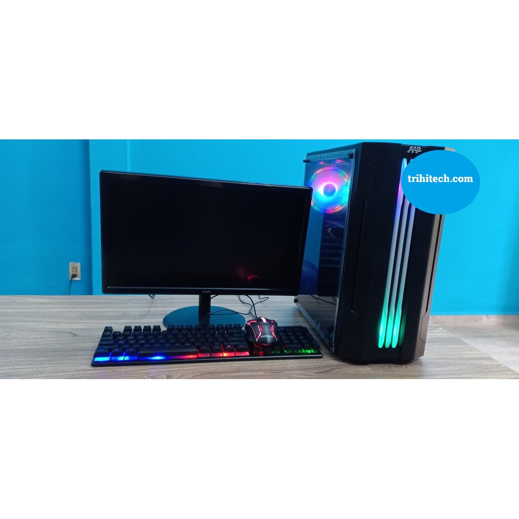 Máy bộ văn phòng 4 triệu có trả góp full màn hình card vga