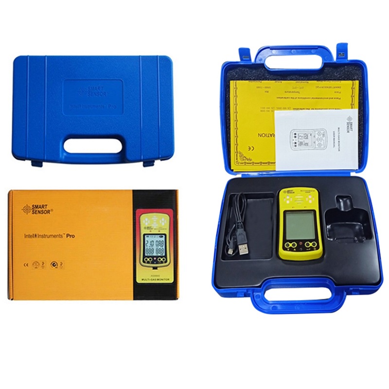 [HCM] Máy Dò Khí 4 trong 1 (O2 CO H2S Khí G.a.s ) Smart Sensor AS8900