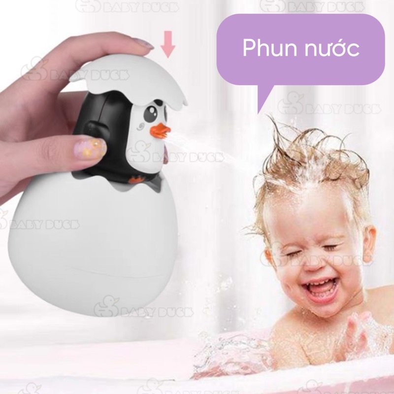 Trứng phun nước đồ chơi nhà tắm cho bé, trứng gà đồ chơi