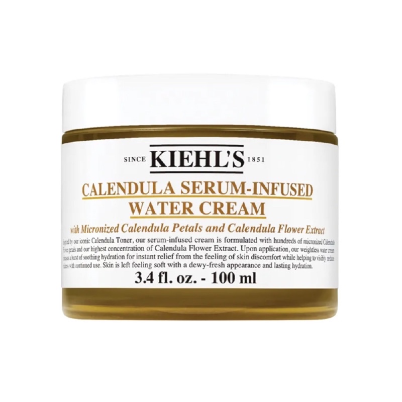 Kem Dưỡng Dạng Nước Kiehl's Calendula Serum-Infused Water Cream 100ml USA