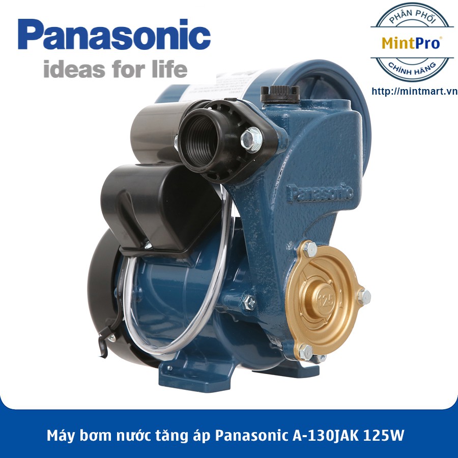 Máy bơm nước tăng áp Panasonic A-130JAK 125W - Hàng Chính Hãng