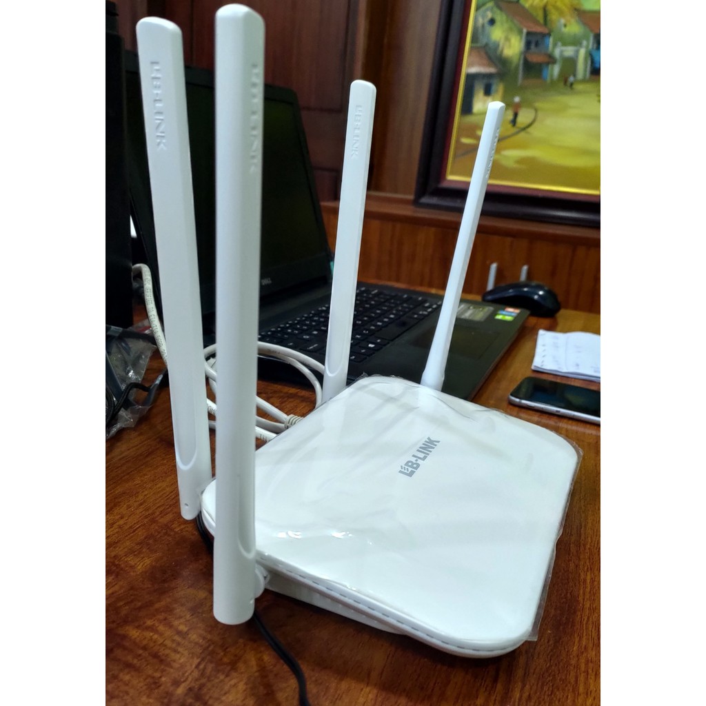 Bộ phát Wifi Băng tần kép 2.4G &amp; 5G 867Mbps - Chính hãng LB Link WR1300H - Bảo hành 24 tháng !