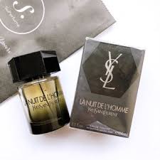 Nước hoa YSL,Nước Hoa Nam  Yves Saint laurent YSL La Nuit De L’Homme, mùi hương nam tính, lịch lãm, phong trần