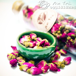 Trà hoa hồng tím