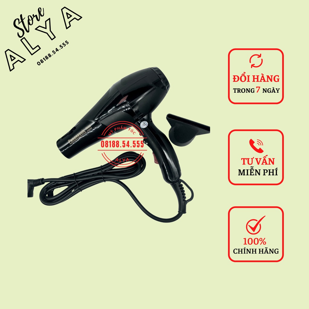 Máy Sấy Tóc 2500w Hai Chiều Nóng Lạnh. Siêu Khoẻ, Chuyên Dụng Cho Các Salon| Hàng chính hãng