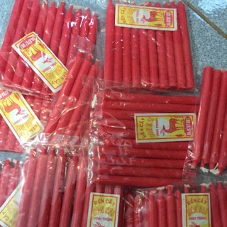 10 vỉ Nến thắp hương 35k