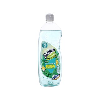 Nước rửa chén Sunlight Extra diệt khuẩn chanh và lá bạc hà chai 750g
