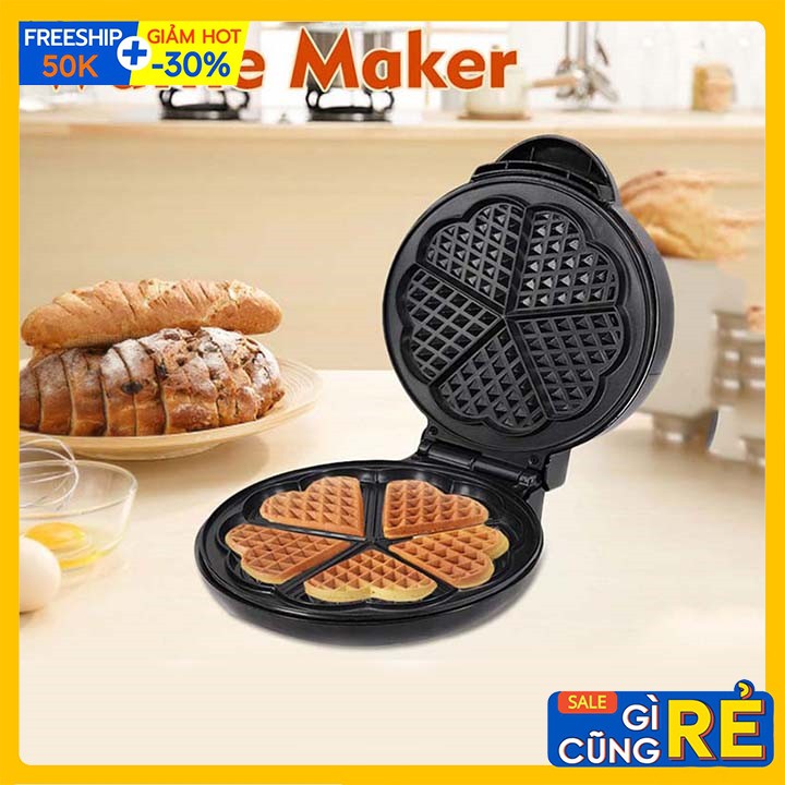 [Mã ELHADEV giảm 4% đơn 300K] Máy Làm Bánh Kẹp Tàn Ong, Waffle SOKANY Tiện Dụng Tại Nhà