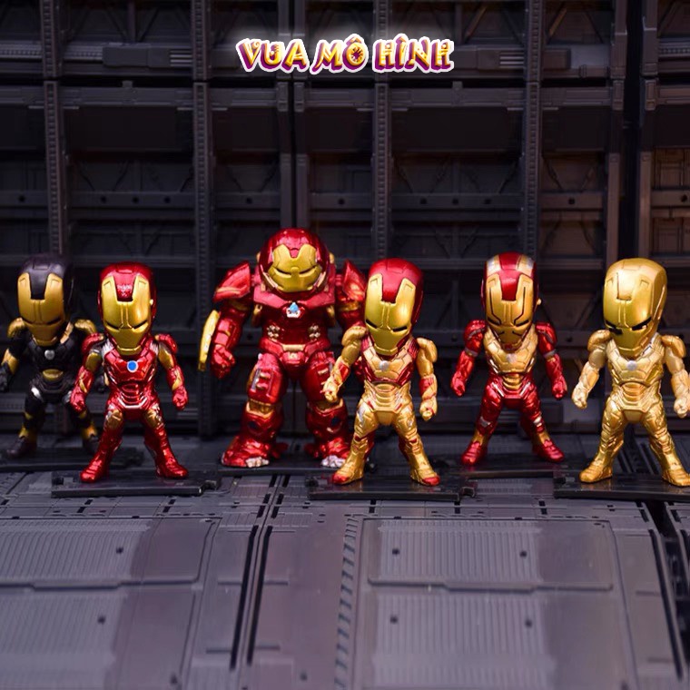 Mô hình nhân vật siêu anh hùng Iron Man - Mô hình 6 trạng thái của Iron Man