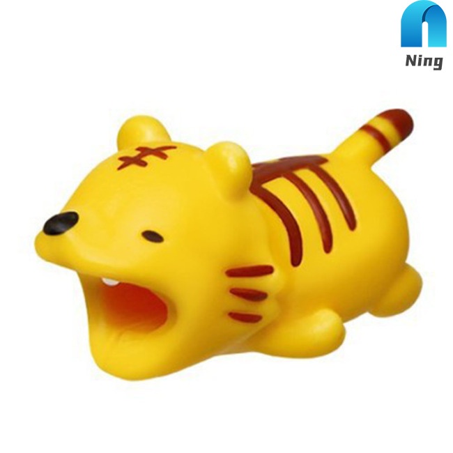Vỏ Bọc Bảo Vệ Dây Cáp Sạc Chống Vỡ Hình Động Vật Dễ Thương