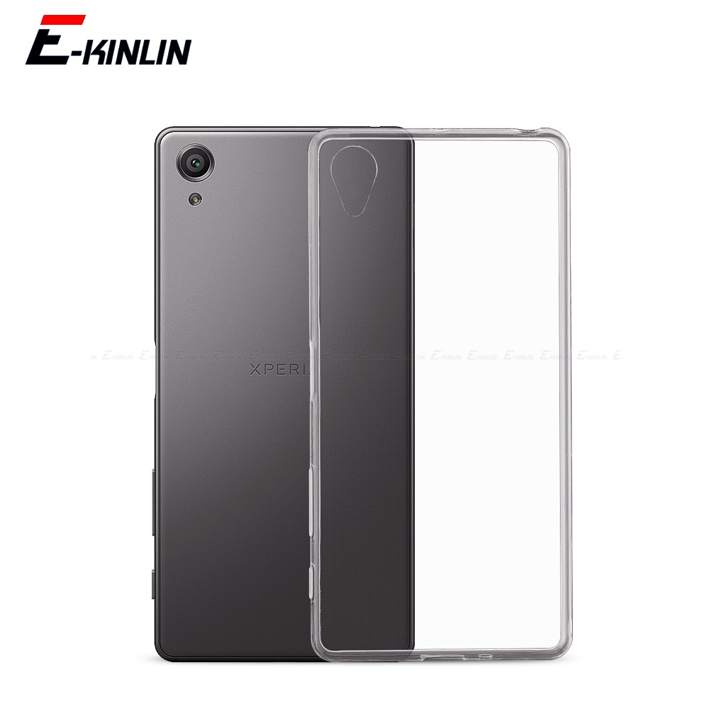 Ốp Điện Thoại Silicon TPU Mềm Trong Suốt Siêu Mỏng Cho Sony Xperia XZ3 X2 XZ1 XZ Premium X Compact XA1 Ultra Plus L4 L3 L2 L1