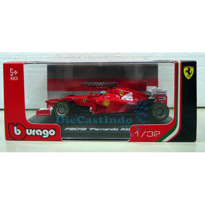 Mô Hình Xe Ferrari F2012 Fernando Alonso No.5 Tỉ Lệ 1: 32
