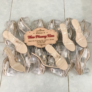 Sandal mica gót trong