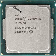 CPU intel I5 - 7500+7400 Tray không box+tản