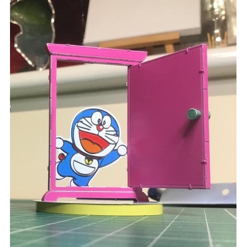 Mô Hình 3D Kim Loại Doraemon Cánh Cửa Thần Kỳ (Nhiều Màu) (chưa ráp)