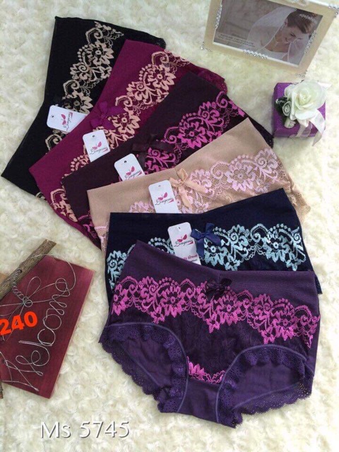 COMBO 5 QUẦN COTTON PHỐI REN MS5745