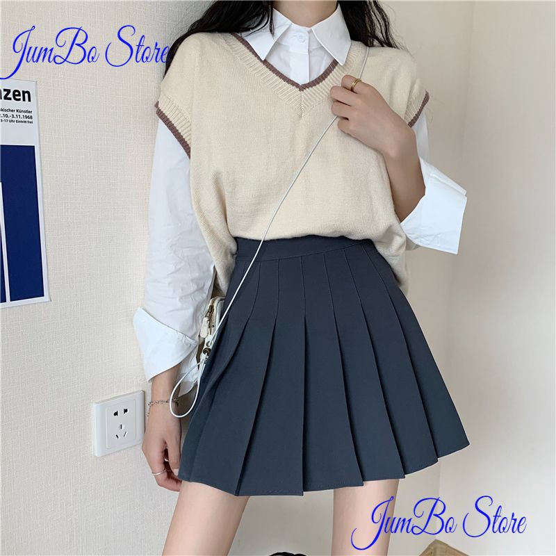 Chân Váy Xếp Ly Lưng Cao Tennis Skirt Dáng Ngắn Phong Cách Trẻ Trung Cho Nữ - JBS 514 | BigBuy360 - bigbuy360.vn