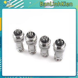 Bộ Jack GX16 2P-10P Đực Cái