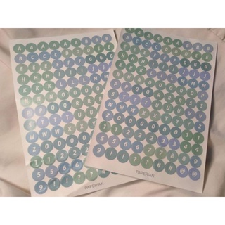 Miếng dán sticker chữ trang trí