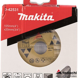 Lưỡi cắt kim cương 20x105mm Makita D-42531 | DCSG