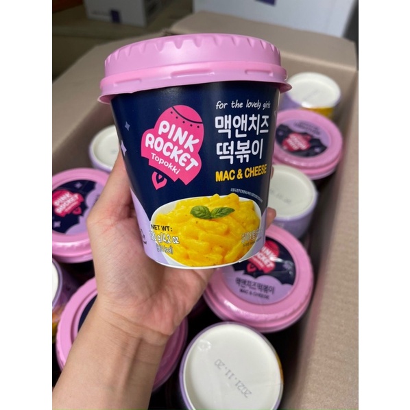 Bánh Gạo Topokki Rocket Pink 120gr Hàn Quốc | BigBuy360 - bigbuy360.vn
