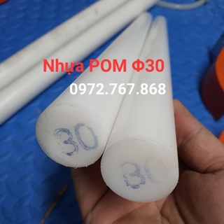 Nhựa pom phi 30mm, dài 1 mét