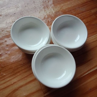 Đĩa đựng muối sứ