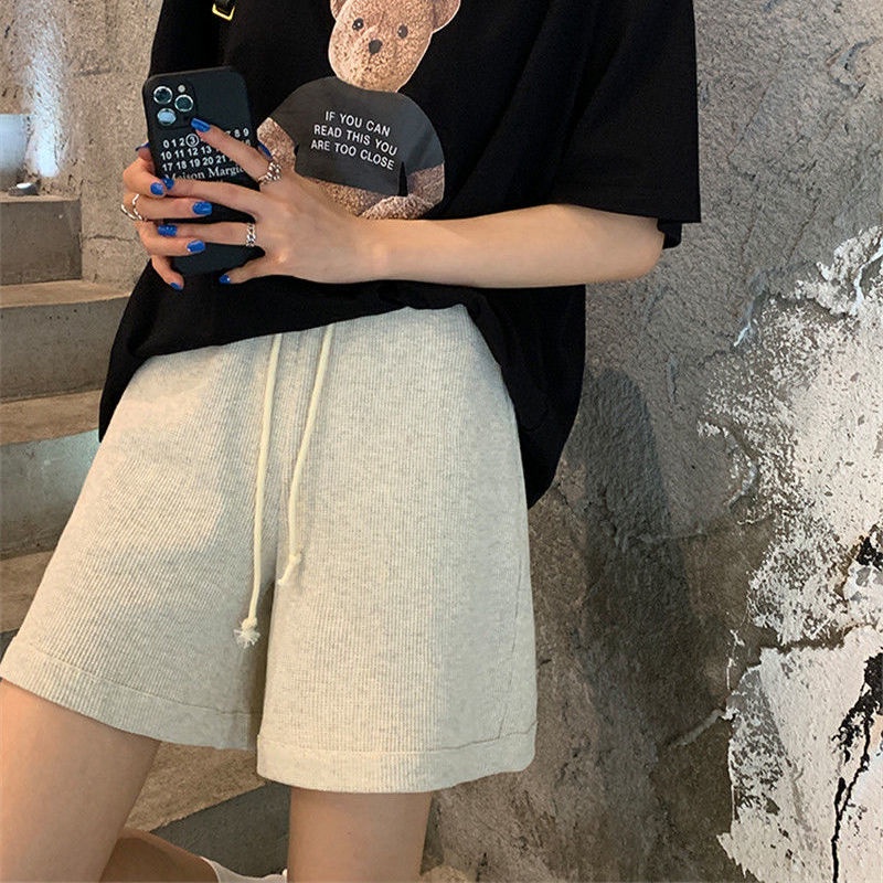 Quần Short Thể Thao Ống Rộng Phong Cách Nhật Bản Độc Đáo