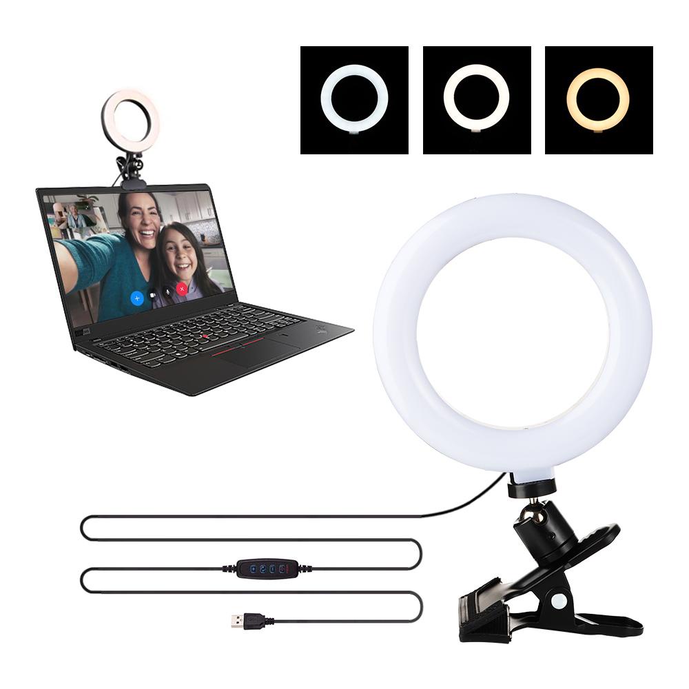 Vòng Đèn Led 3 Màu Hỗ Trợ Chụp Ảnh Selfie