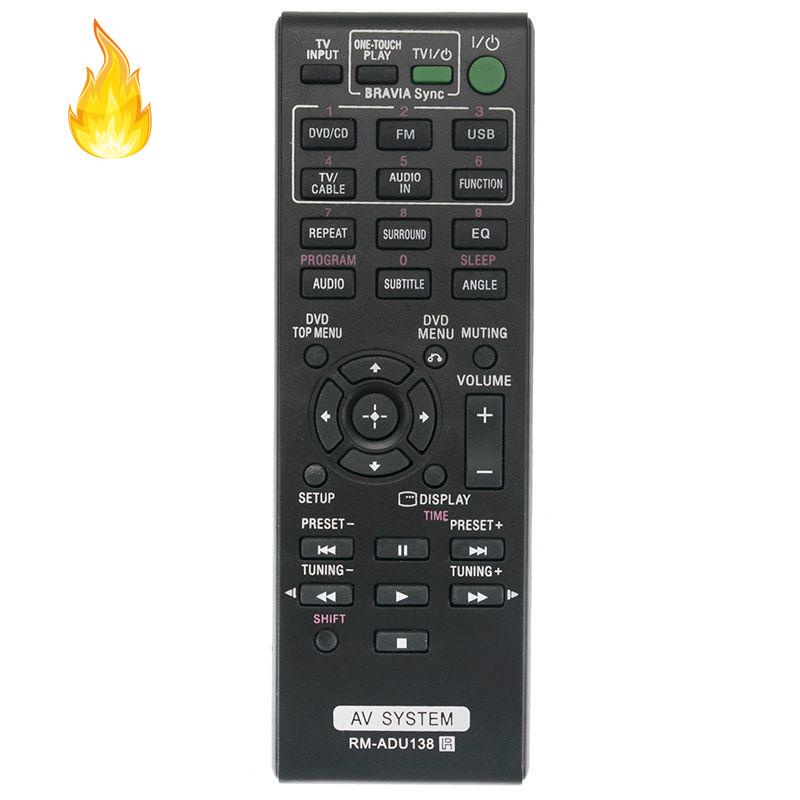 SONY Điều khiển từ xa thay thế RM-ADU138 cho hệ thống AV DAV-TZ145 HBD-TZ140 HBD-TZ145