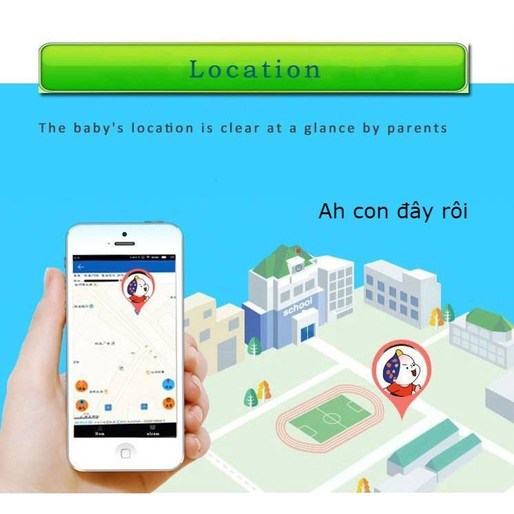 Đồng hồ định vị thông minh cho trẻ ( camera, đèn...)