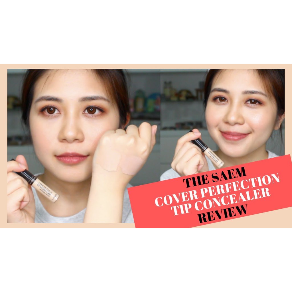 Kem Che Khuyết Điểm The Saem Cover Perfection Tip Concealer #1.5 | WebRaoVat - webraovat.net.vn