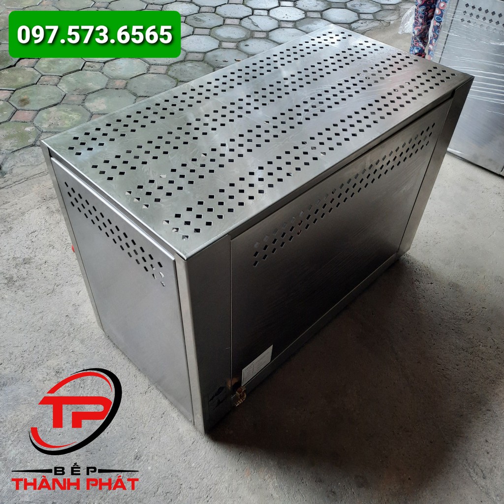 Lò Nướng salamander 6 họng, Bảo hành 24 tháng, họng gang đúc siêu bền