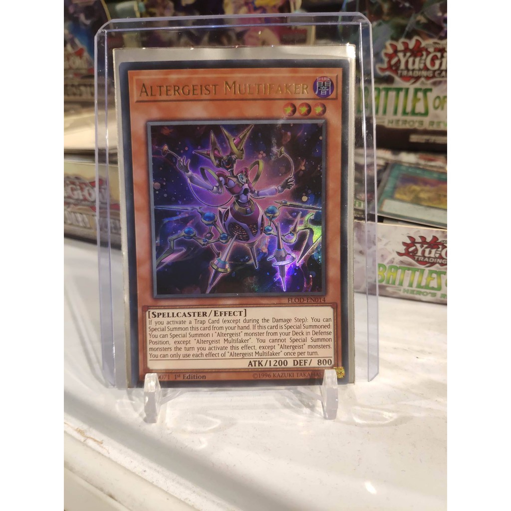 Lá bài thẻ bài Yugioh Altergeist Multifaker – Ultra Rare - Tặng bọc bài nhựa bảo quản