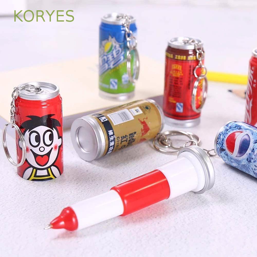 Bút Bi Có Thể Thu Gọn Thiết Kế Hình Lon Coca Cola Độc Đáo Cho Học Sinh