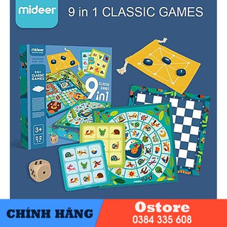 BỘ TRÒ CHƠI DÂN GIAN 9 TRONG 1 - Phát triển tư duy Mideer 9 in 1 Class Games