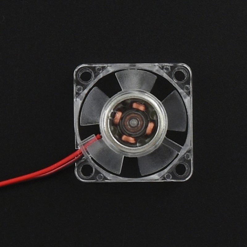 Quạt làm mát có đèn LED 2510 3010 4010 12V 24V yên tĩnh