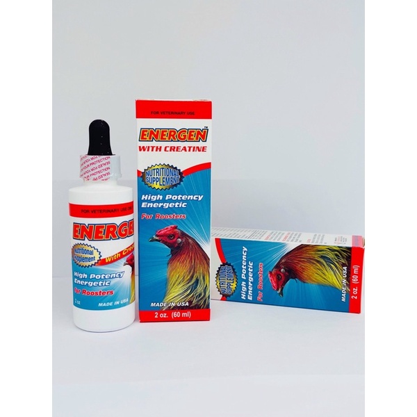 THUỐC GÀ ĐÁ ENERGEN CUNG CẤP VITAMIN CHO GÀ ĐÁ CHAI 60 ML