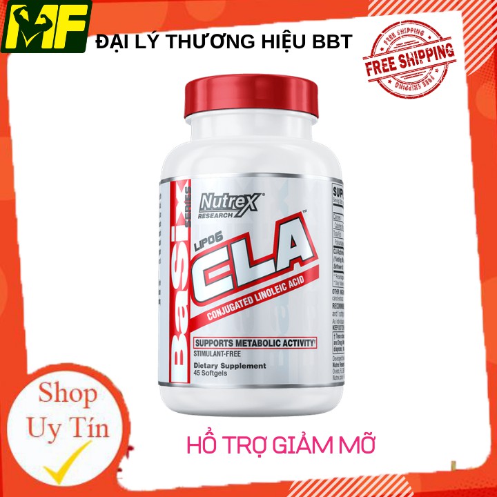 Nutrex CLA - Sát thủ diệt mỡ leanbody hoàn hảo 45 viên | BigBuy360 - bigbuy360.vn