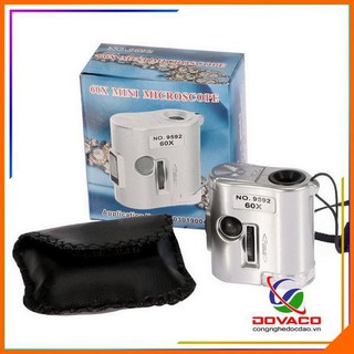 Kính lúp mini 60x v2 - siêu bền - bảo hành 03 tháng