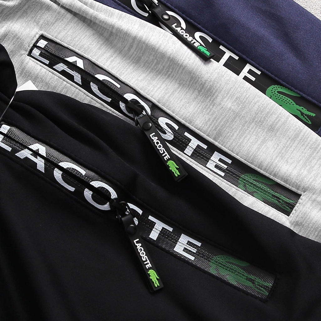 Quần Short Nam Thể Thao Lacoste Túi Zip
