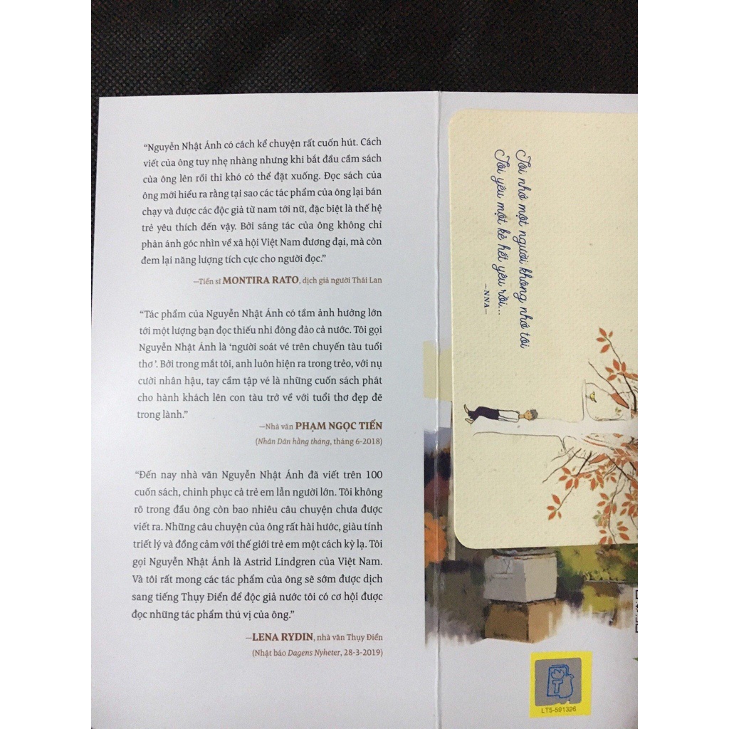 Sách Con Chim Xanh Biếc Bay Về ( Tặng Kèm 06 Postcard số lượng có hạn Bìa Mềm )