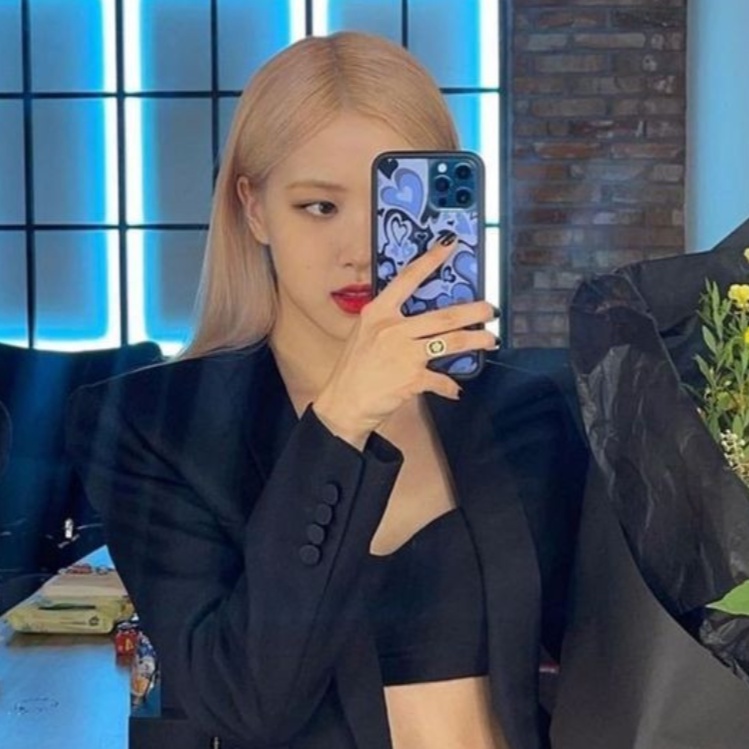 Ốp lưng iphone cạnh vuông Jicase tim tím ROSÉ 6plus/6s/6splus/7/7plus/8/8plus/x/xs/11/12/pro/max/plus/promax