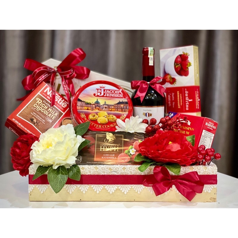 LẴNG GIỎ QUÀ TẾT SANG CHẢNH