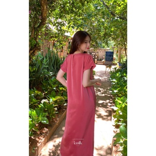 LS4A2 - ĐẦM LỤA HOA TULIP&TRƠN